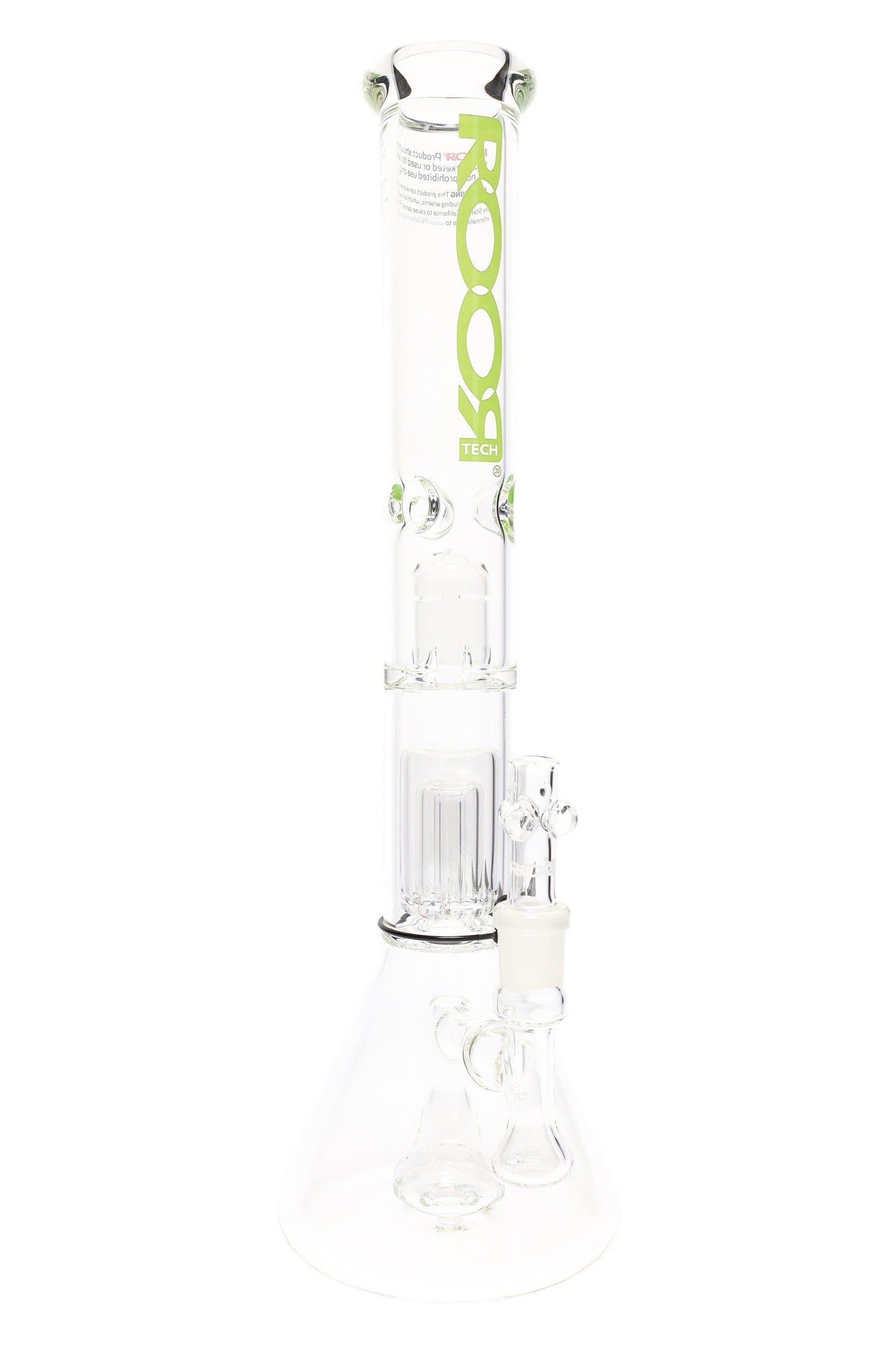 ROOR Tech Stemless Beaker Bong – Multi Percs – 18″ – 5 mm