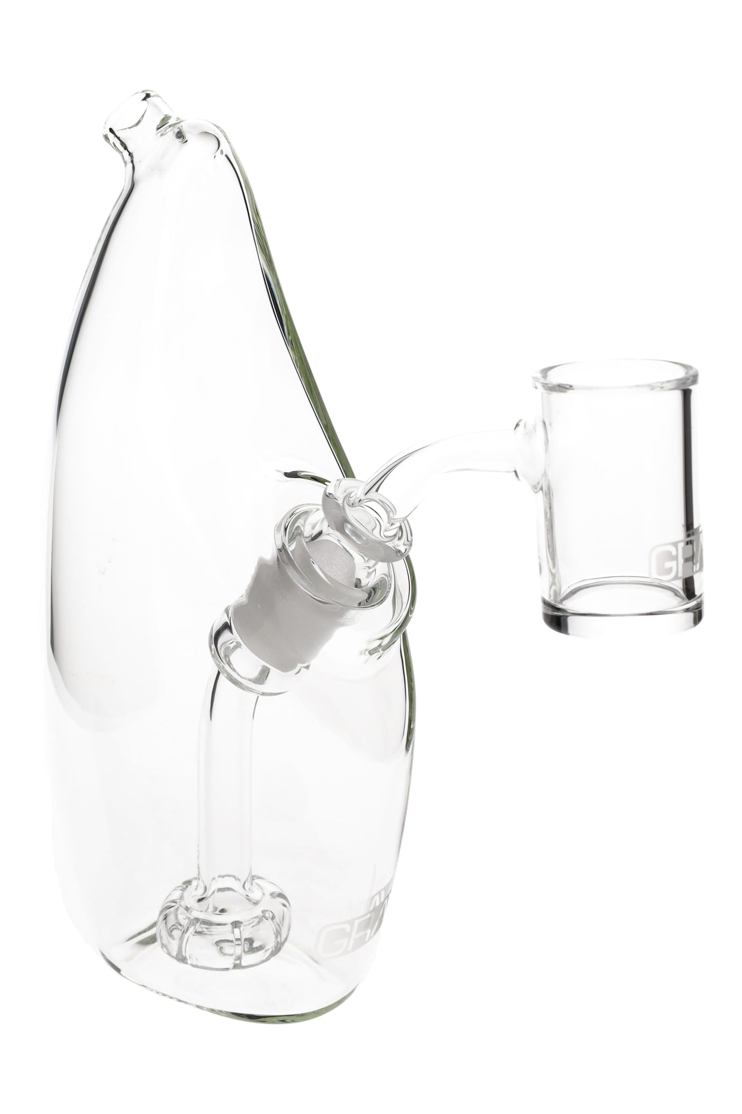 GRAV 6.75″ Rain Showerhead Dab Rig – 14 mm