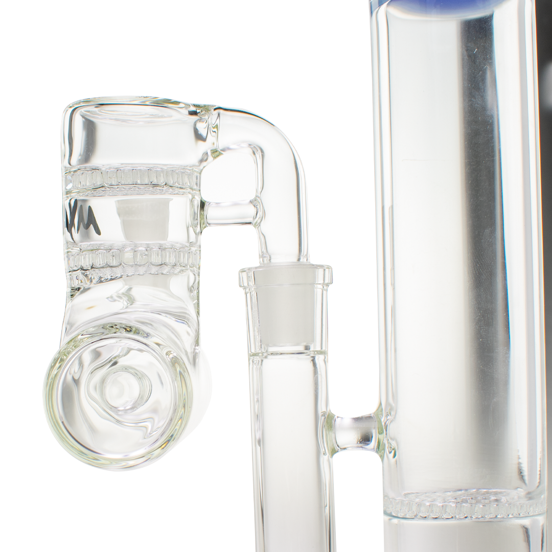 Double Honey Disc Inline Ash Catcher 19MM/90°