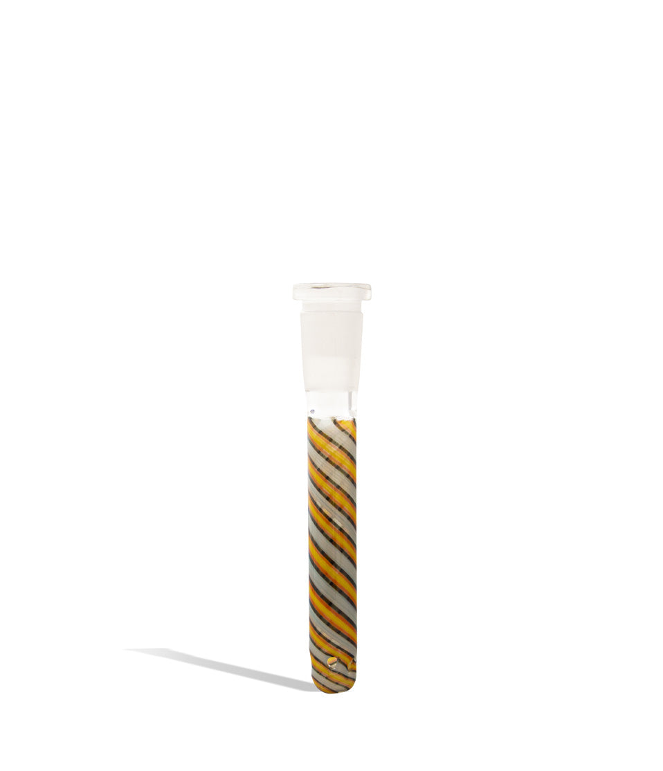 3.5 inch 14mm Downstem with Chromatic Swirl Design