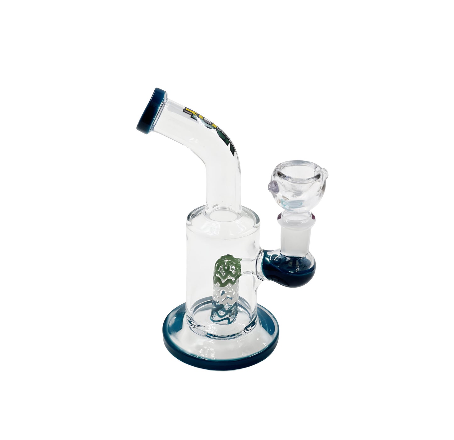 Rock Glass 6” Mini Perc Bong