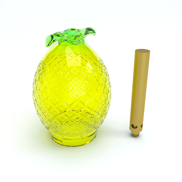 Kompact Pineapple Globe for Stündenglass (Single)