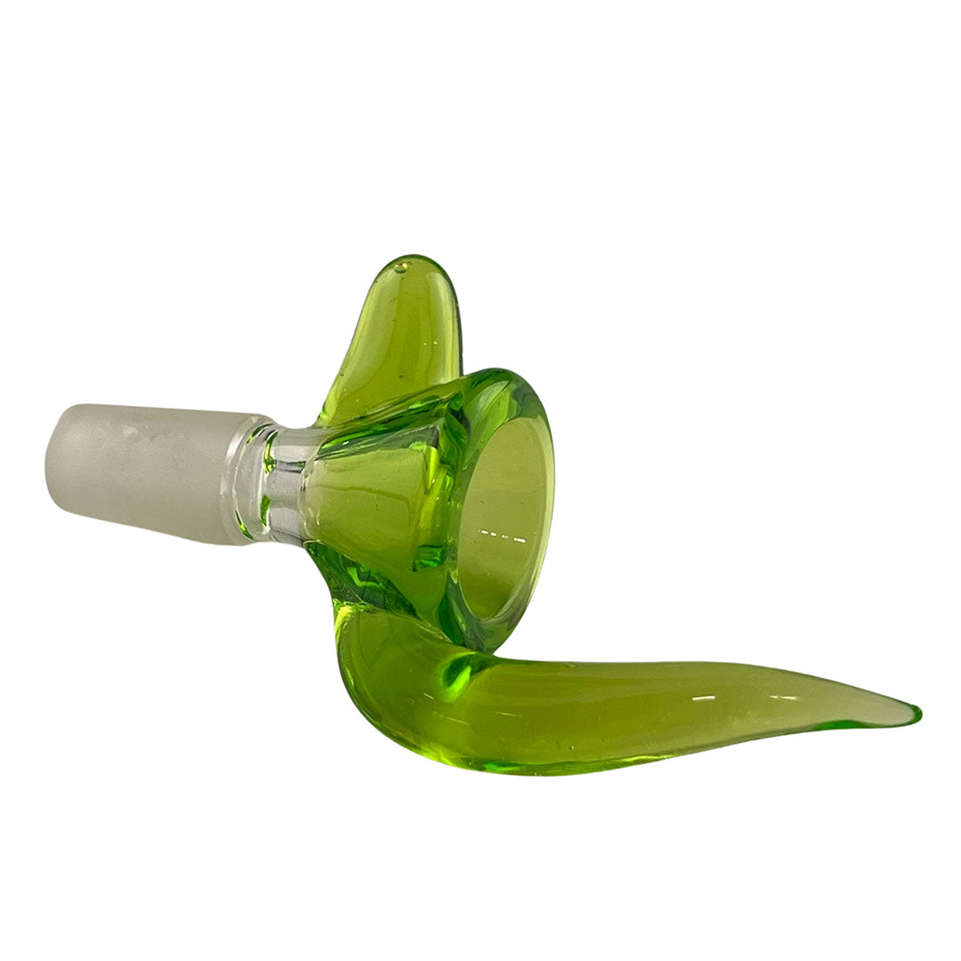 14MM Ooze Green Horn Bowl