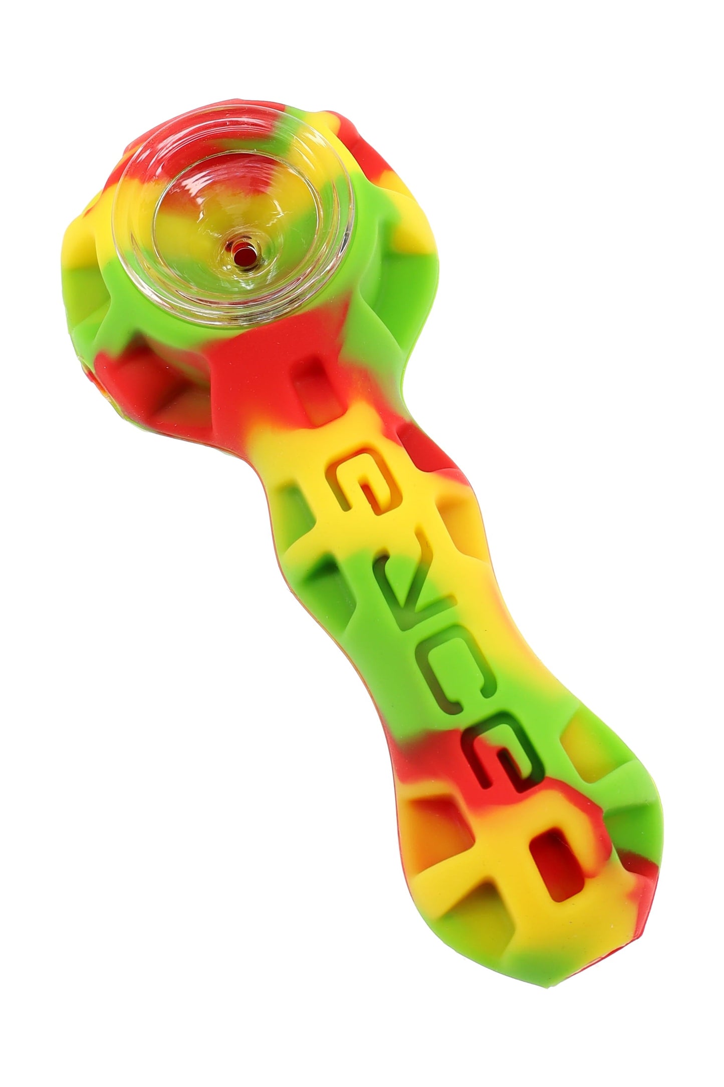 Eyce Silicone Spoon Pipe – Stash Cap & Poker – 4″ – Assorted Colors