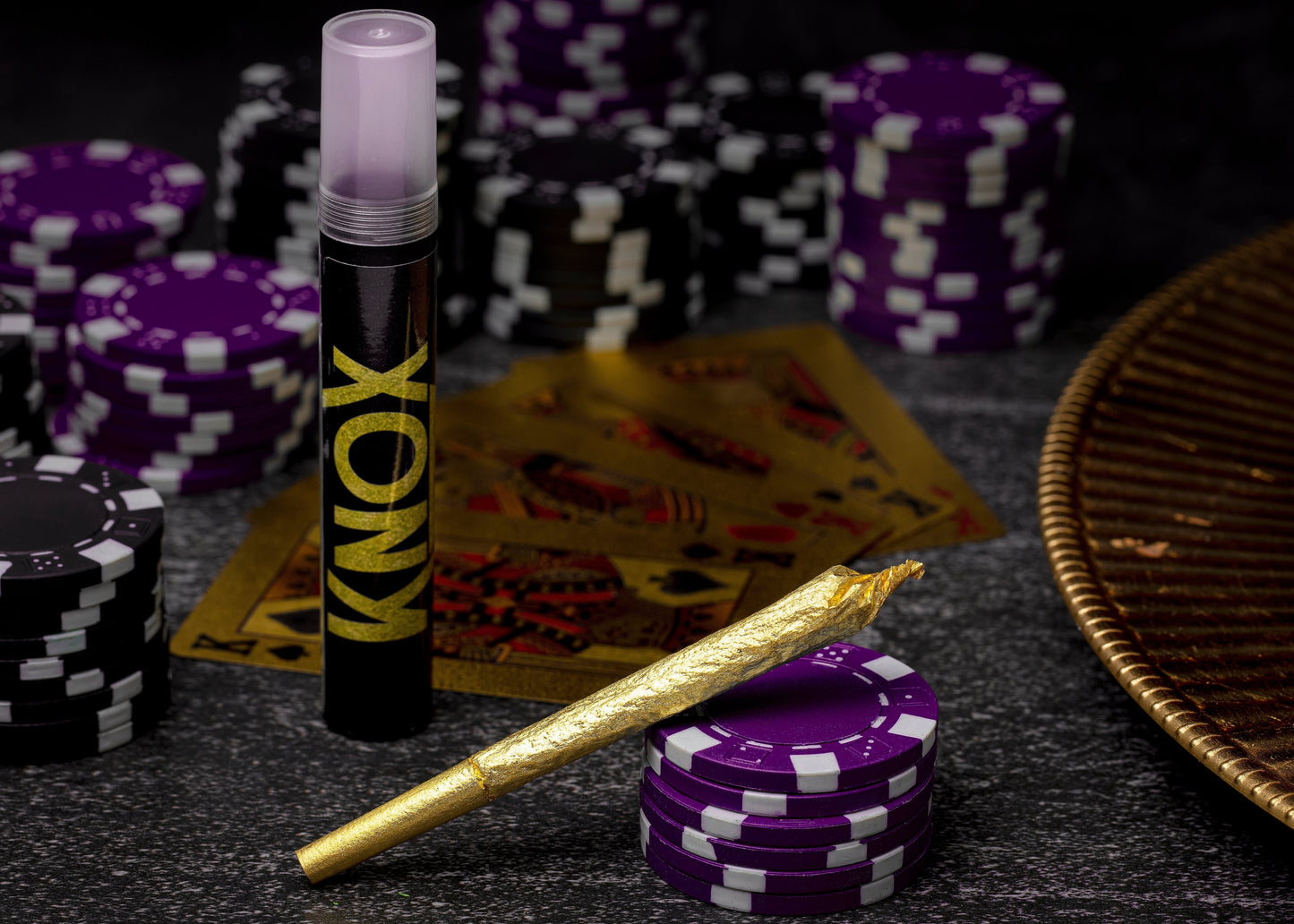 Knox 24K Gold King Size Cone