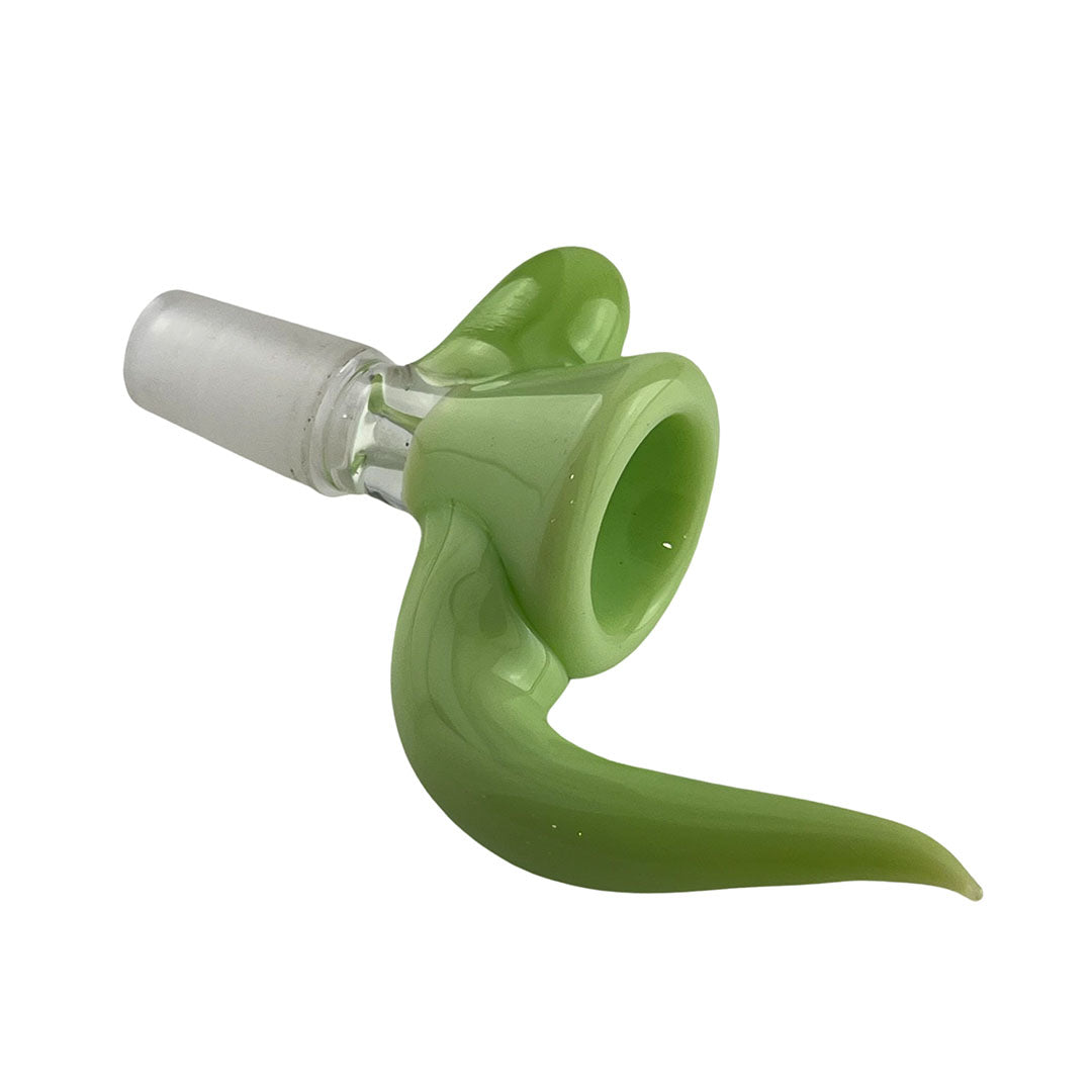 14MM Slime Green Horn Bowl