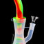2-Part Silicone Bong “Hive Pop” – Honeycomb-to-Dome Percs – 8½″