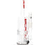 ROOR Tech Stemless Straight Tube Bong – Barrel Perc – 12″ – Clear