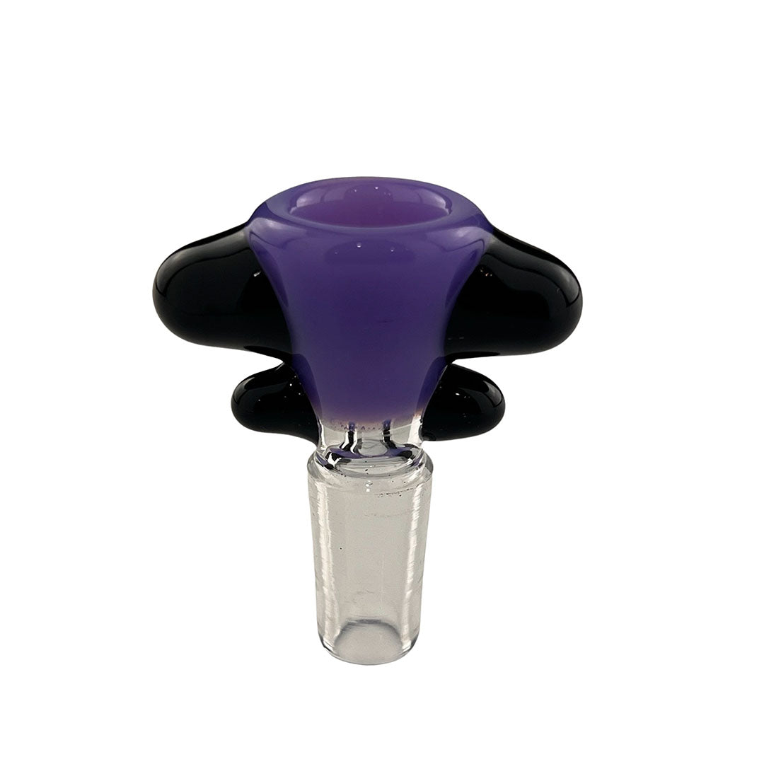 14MM Fossil Horns Bowl Purple