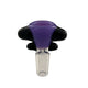 14MM Fossil Horns Bowl Purple