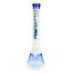18" Waves White & Blue Beaker Bong
