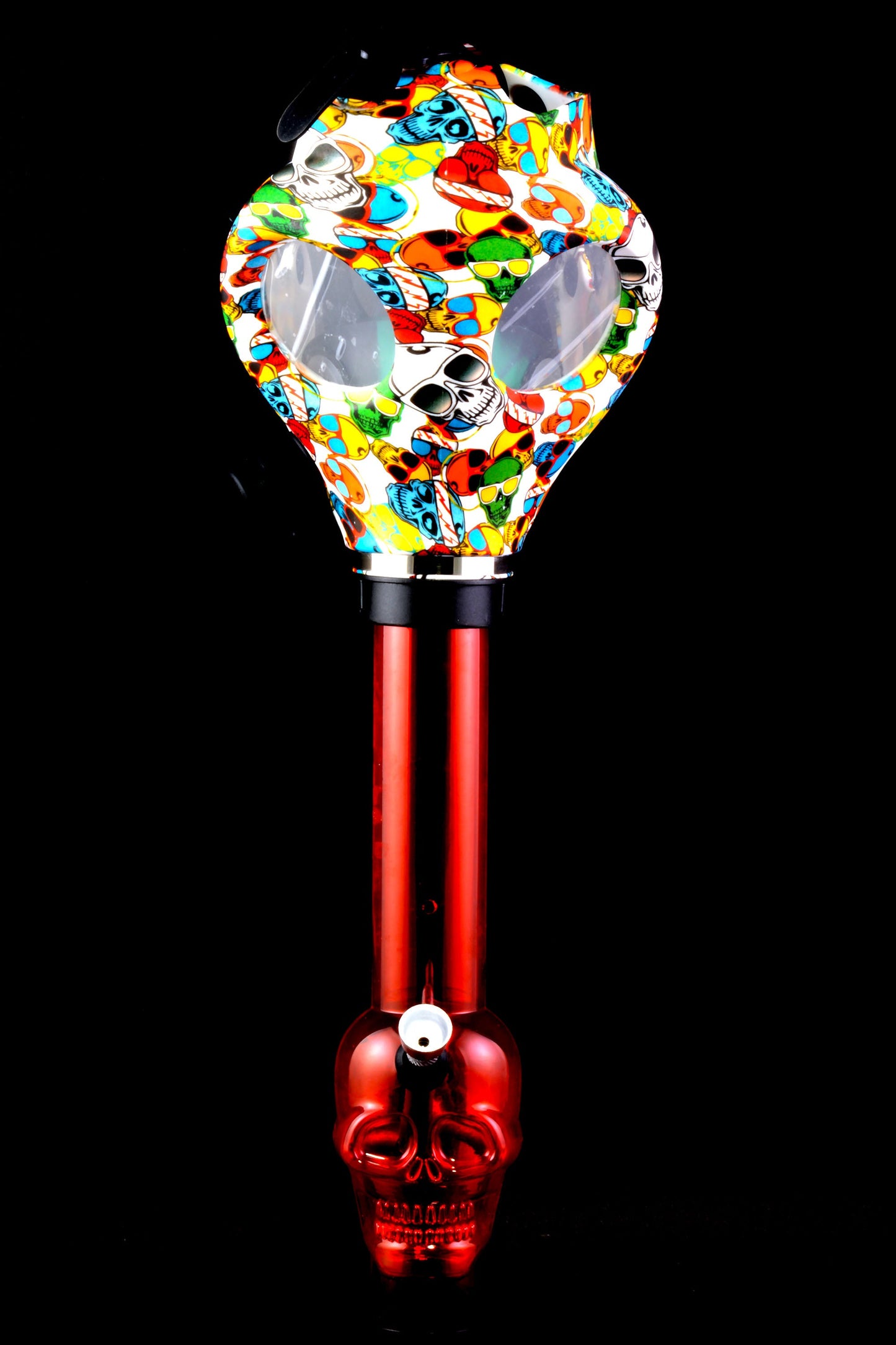 Acrylic Gas Mask Bong “Alien Skull” – Design Options