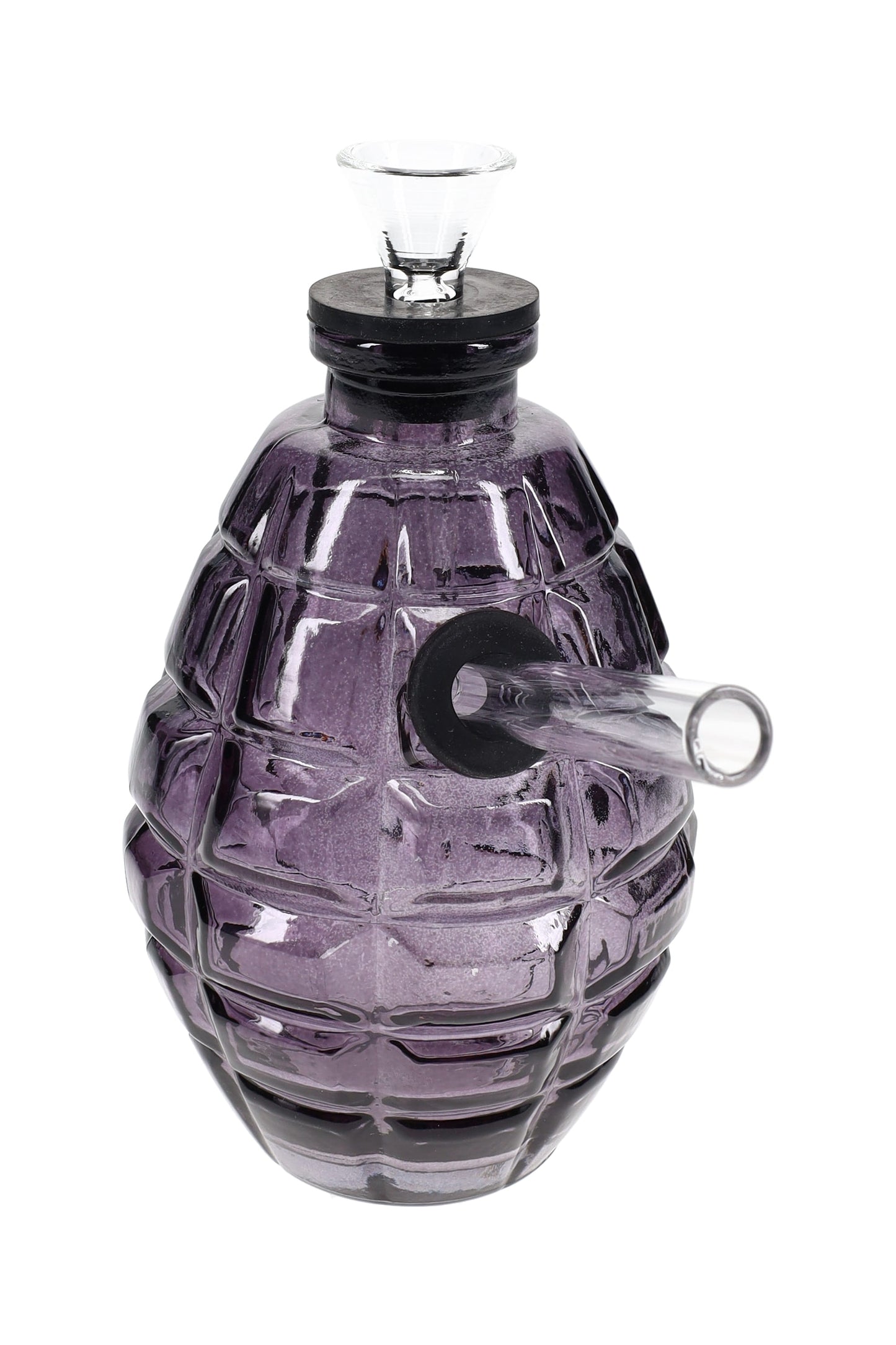 Colored Glass Grenade Bong “Blast Buddy” – 4½″