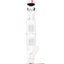 ROOR Tech 17" Multicolor Straight Tube – Double Tree Percs, Ice Pinch, Glass-on-Glass