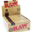 RAW King Size Slim Rolling Papers – 32 Leaves – 50-Pack Box