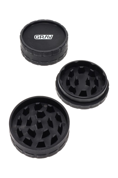 GRAV 2.5" Hemp Plastic 2-Piece Grinder