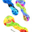 Eyce Silicone Spoon Pipe – Stash Cap & Poker – 4″ – Assorted Colors