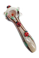 Empire Glassworks “Lady Bugs” Glass Hand Pipe – 4½″ – US-Made