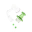 Quartz 14.5 mm Male Spinner Banger – Domeless – With Banger Beads