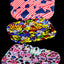 Small Silicone Design Rolling Tray – 8″ × 6″ – Assorted Colors