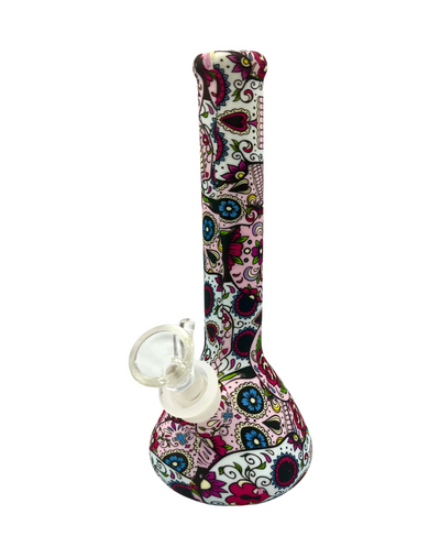 Day of the Dead Silicone Bong