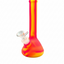 Neon Swirl Silicone Beaker Bong