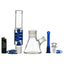 1Stop Glass 12" Freezable Glycerin Coil Beaker Bong