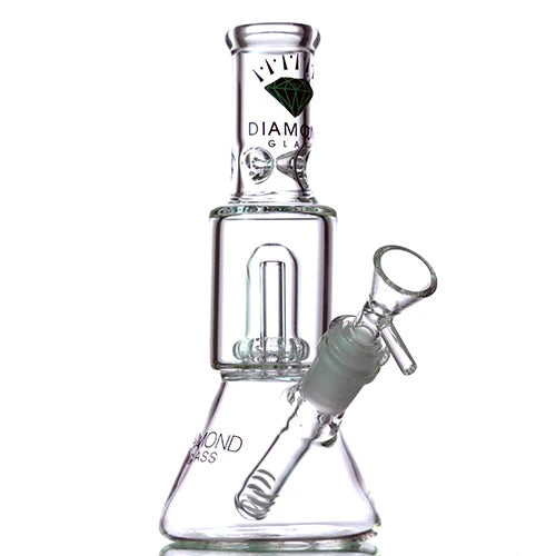 Diamond Glass Beaker Bong UFO Perc