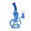 Diamond Glass 8 Inch Recycler Bong
