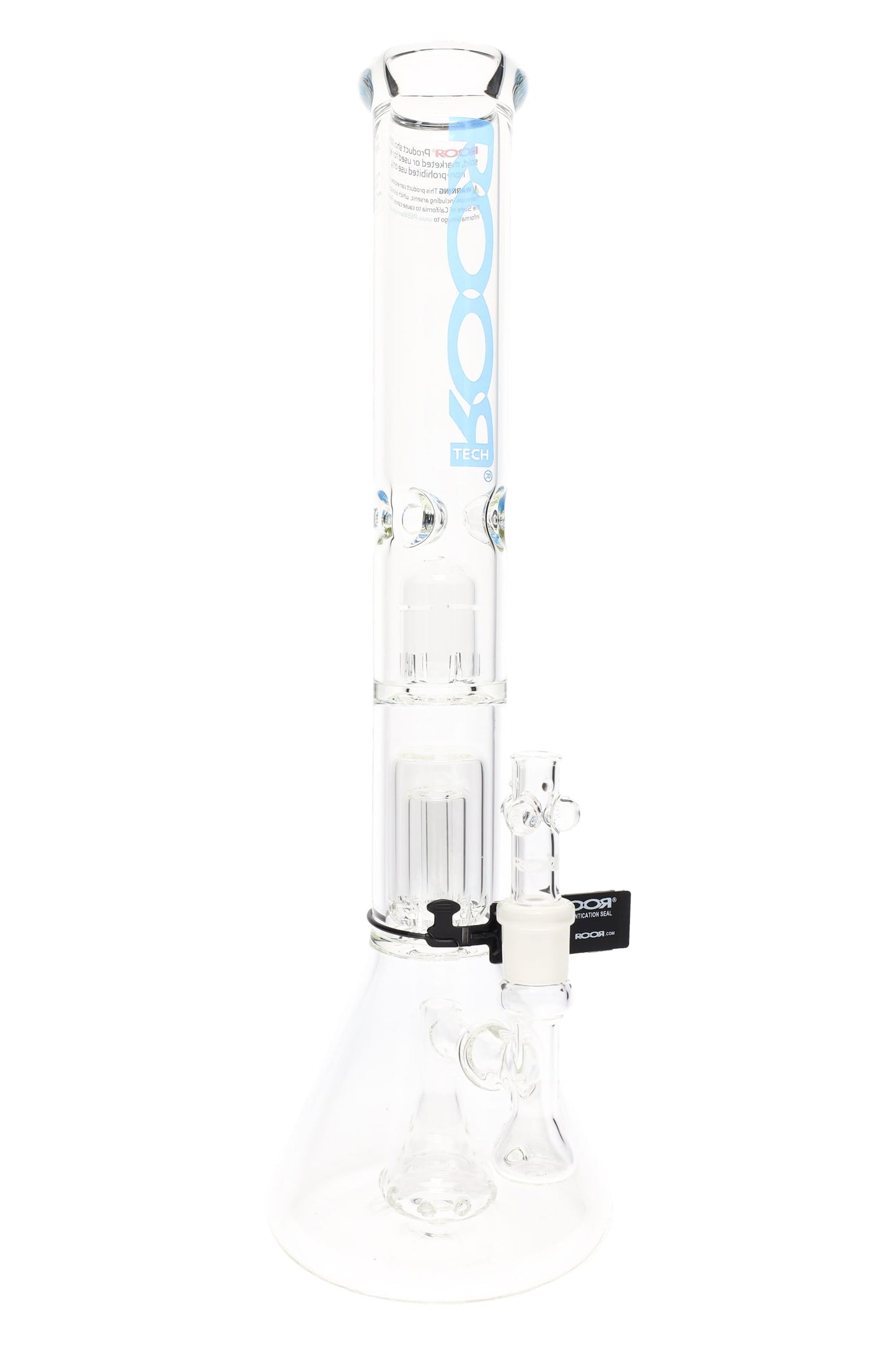 ROOR Tech Stemless Beaker Bong – Multi Percs – 18″ – 5 mm