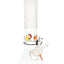 ROOR 12" Frosted Beaker Bong with Multicolor Ice Pinch – Glass-on-Glass