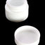 White Glass Wax Jar – Screw-Top Lid