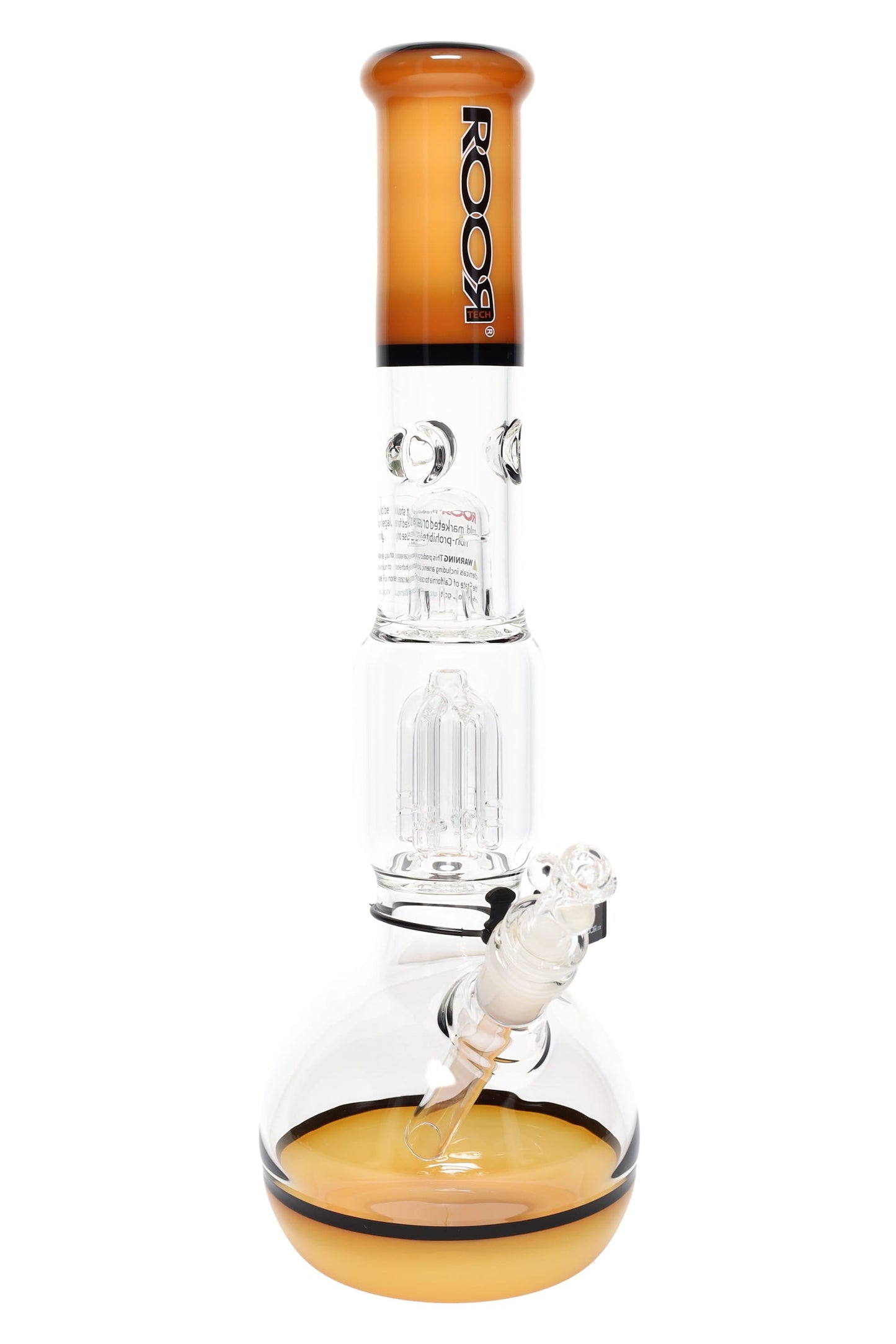 ROOR Tech 14" Multicolor Bubble Base Bong – GOG with Tree Perc