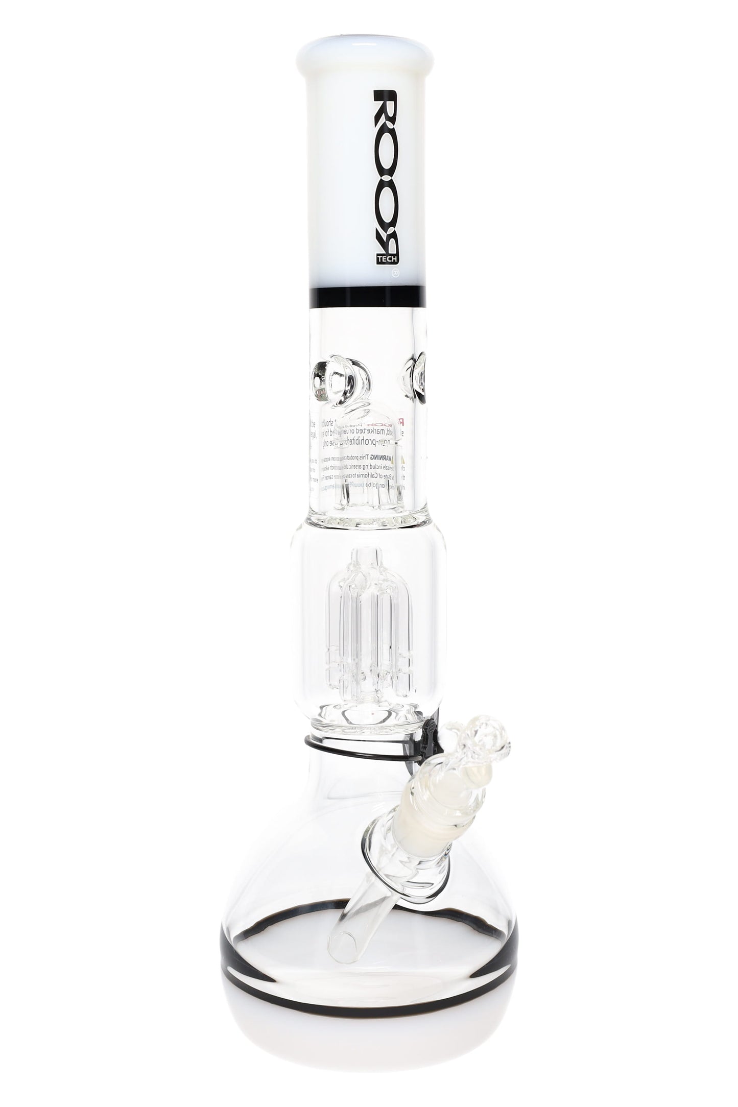 ROOR Tech 14" Multicolor Bubble Base Bong – GOG with Tree Perc