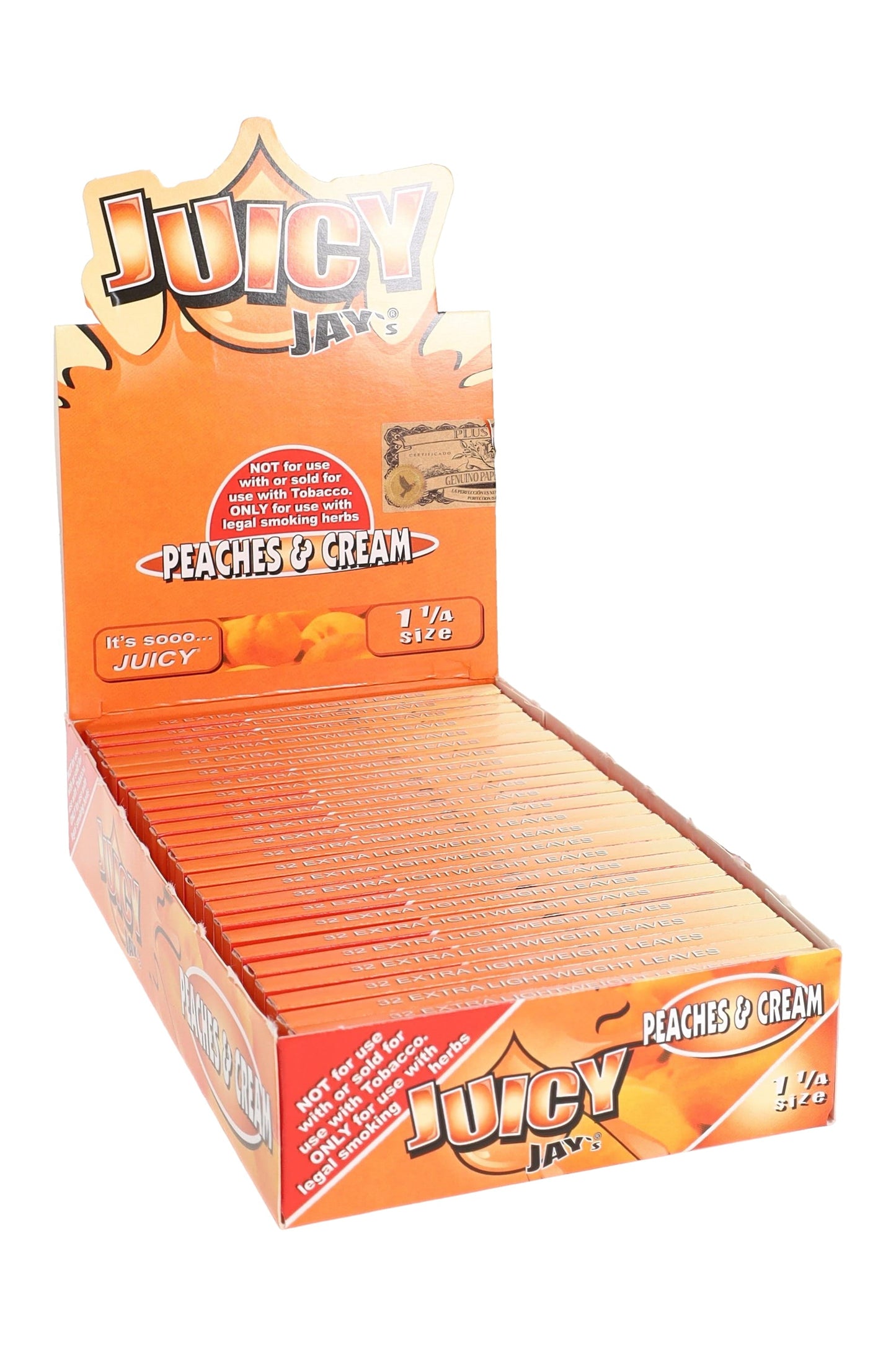Juicy Jay’s 1¼ Flavored Rolling Papers – 24-Count Display