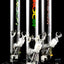 ROOR 14″ 50 mm Straight Tube Bong – Ice Pinch – 5 mm Thick