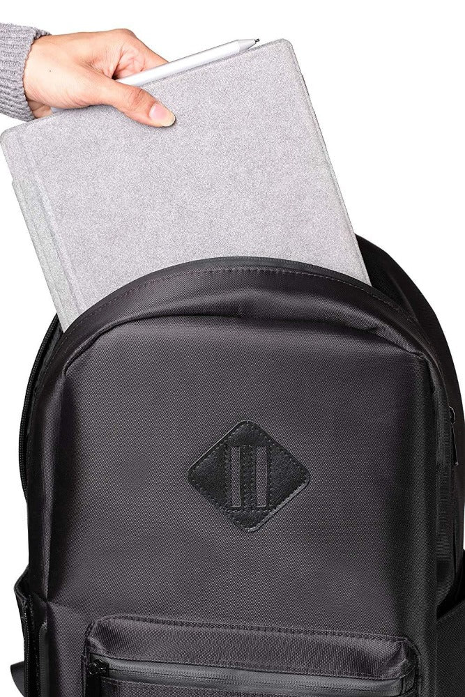 Smell Proof Backpack with Lock (Black)