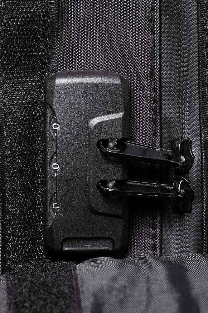 Smell Proof Backpack with Lock (Black)