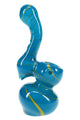 Glass Sherlock Bubbler “Spiral Sipper” – Small – Assorted Colors
