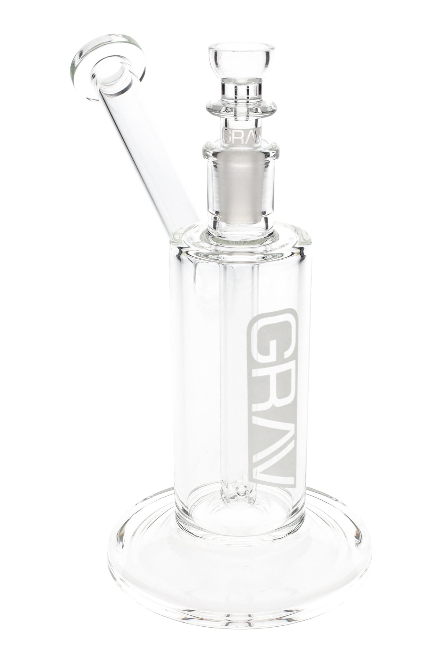 GRAV Medium Upright Glass Bubbler – 7″