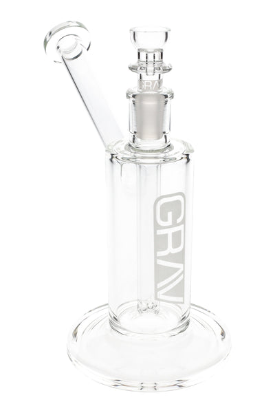 GRAV Medium Upright Glass Bubbler – 7″