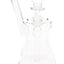 GRAV Hourglass Pocket Bubbler – Clear – 4½″ – 10 mm