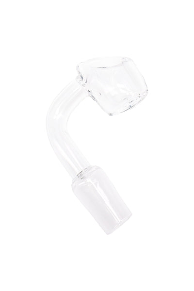 Quartz 14.5 mm Male 90° Banger – 4 mm Thick