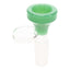 Colored Glass 14.5 mm Male Bowl with Handle “Grip Pop”