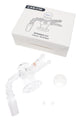 Quartz 14.5 mm Male 90° Crocodile Terp Slurper Banger Kit – 3 mm Thick