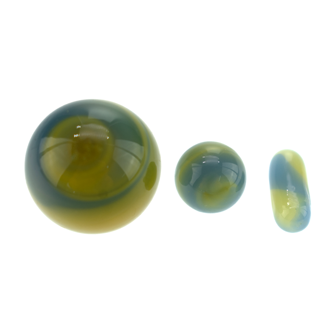 Terp Slurper Marble Set (3 piece)