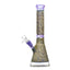 Calibear 12" Sandblasted Glass Beaker Art Bong | Limited Edition Northstar Glass