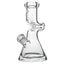Calibear 9mm Zong Bong Beaker Glass Water Pipe | Heavy Duty Z-Curve Bong