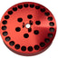 Cherry Red Odin Threadless Grinder