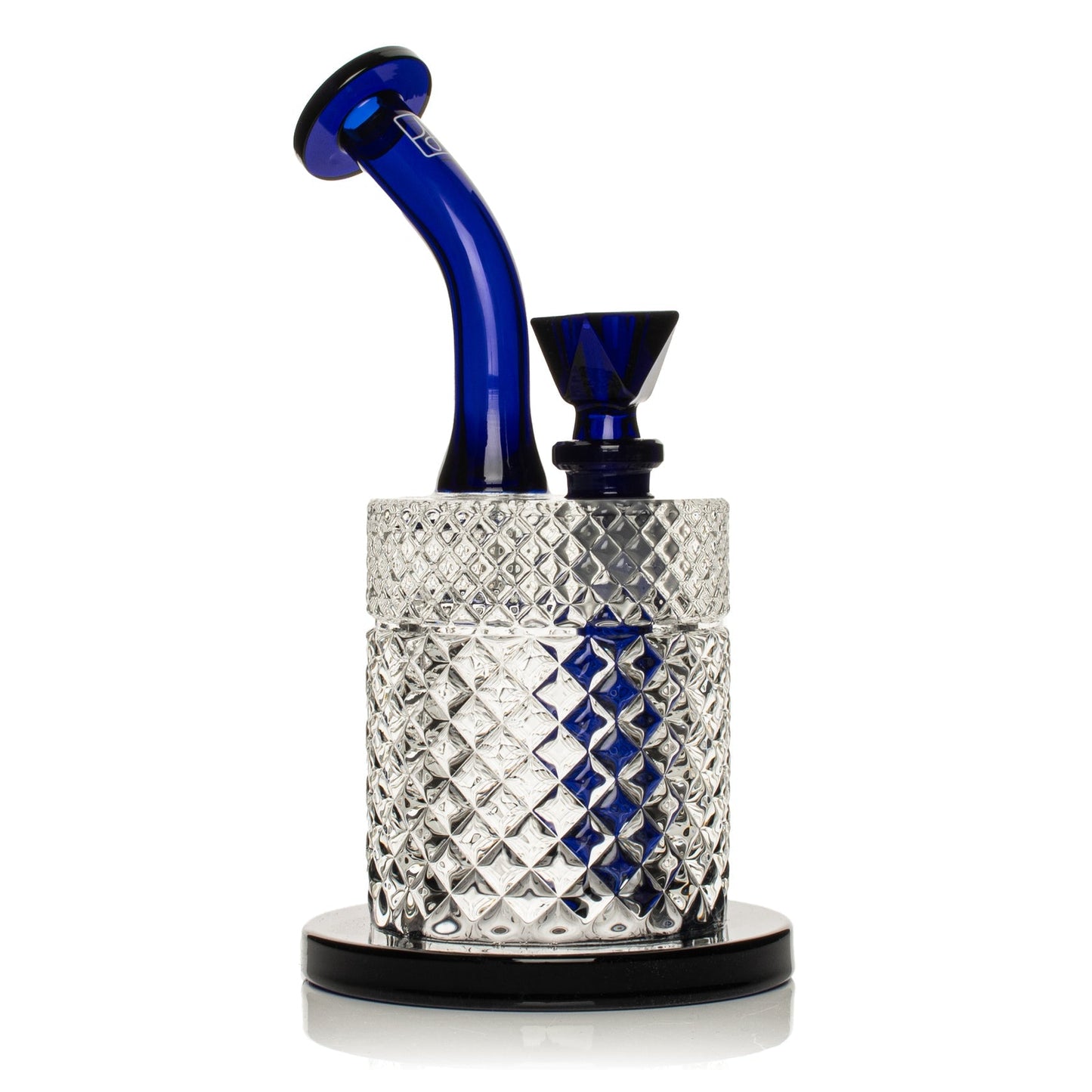 Jane West Twenties Collection Glass Water Pipe – 7½″